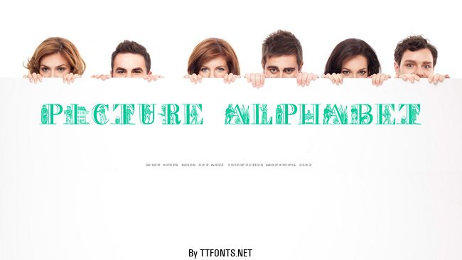 Picture Alphabet example