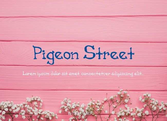 Pigeon Street example