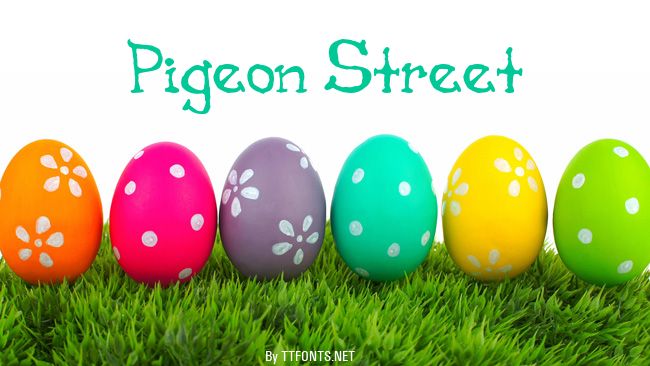 Pigeon Street example