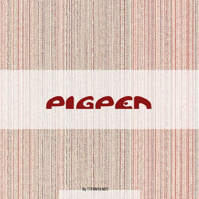 Pigpen example