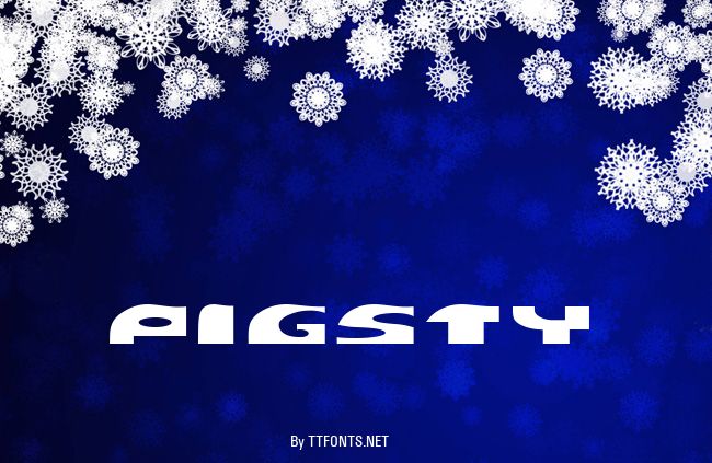 PIGSTY example