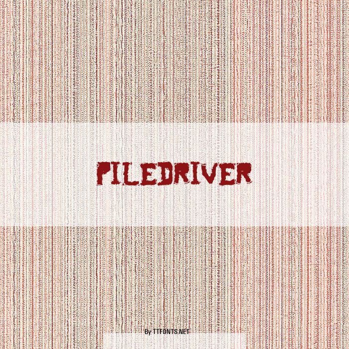 piledriver example