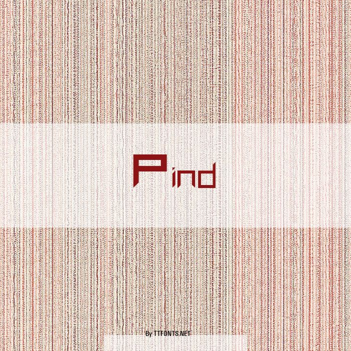 Pind example