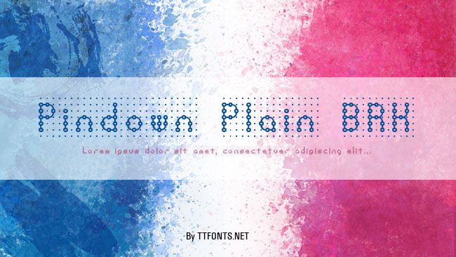 Pindown Plain BRK example