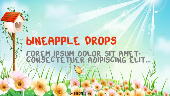 Pineapple Drops example