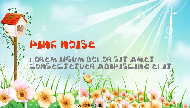 Pink Noise example