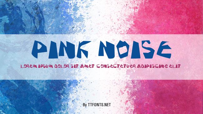 Pink Noise example