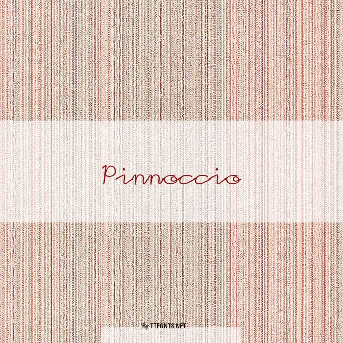 Pinnoccio example