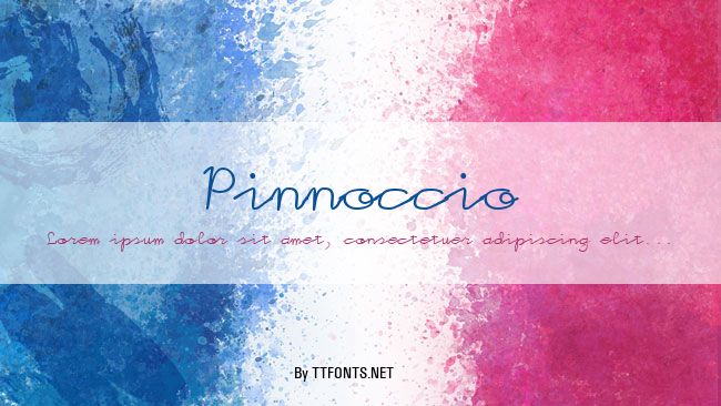 Pinnoccio example
