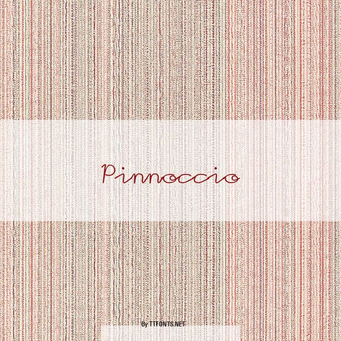 Pinnoccio example