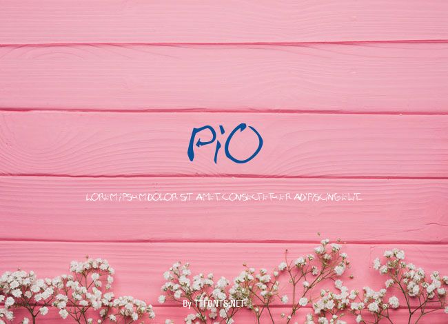Pio example