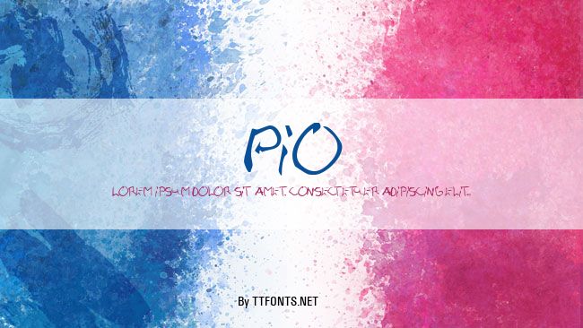 Pio example
