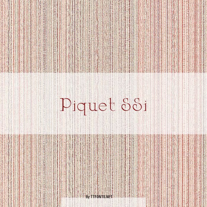 Piquet SSi example