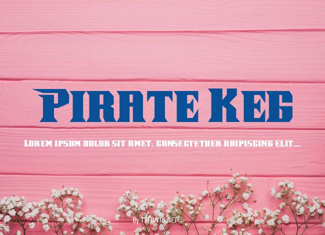 Pirate Keg example
