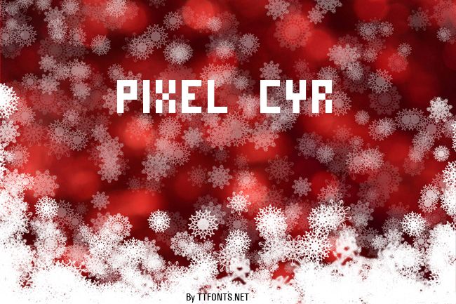 Pixel Cyr example