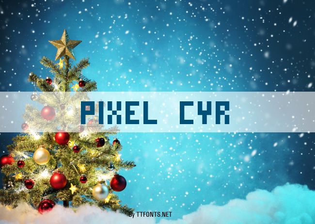 Pixel Cyr example