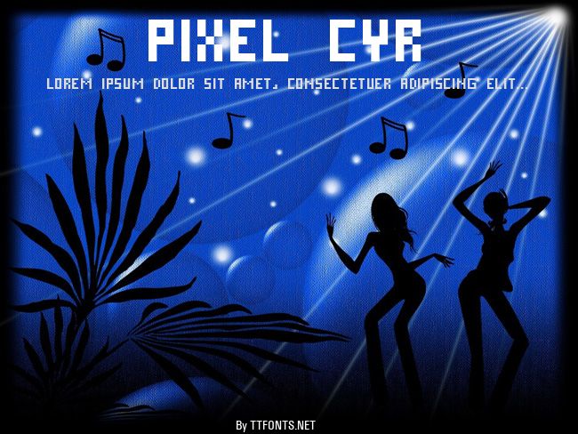 Pixel Cyr example