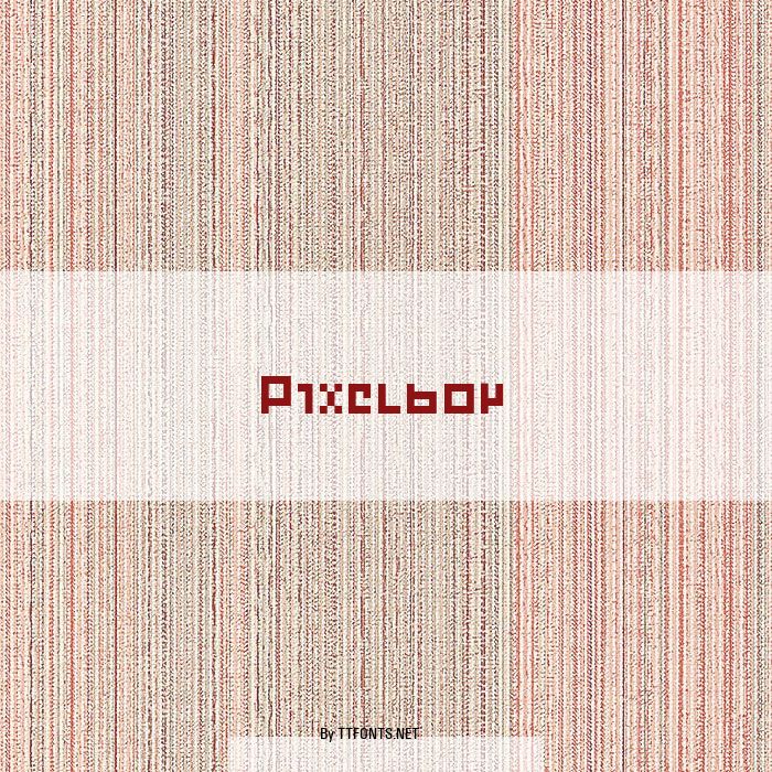 Pixelboy example