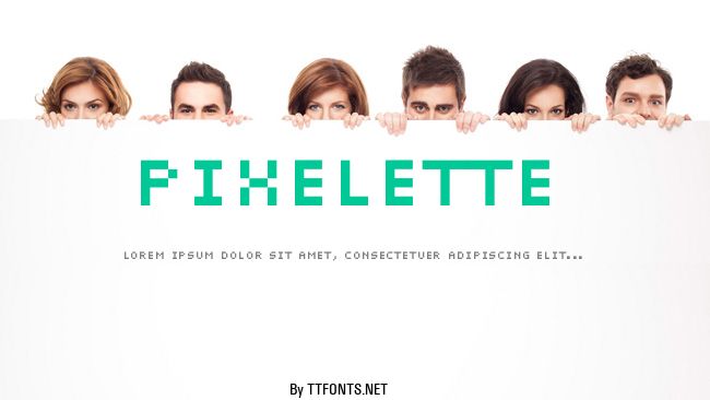 Pixelette example