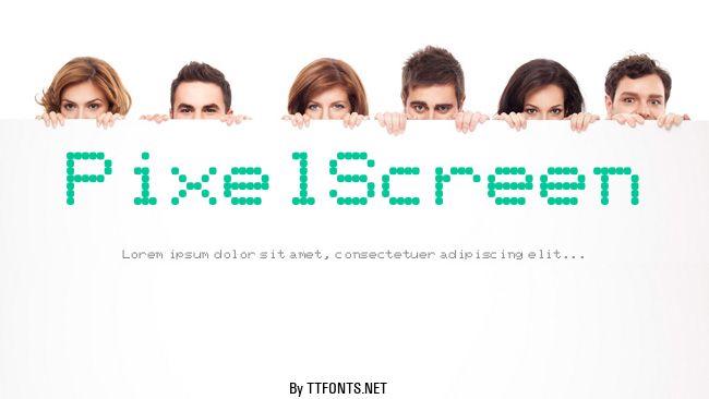 PixelScreen example