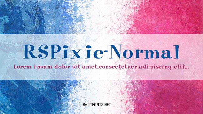 RSPixie-Normal example