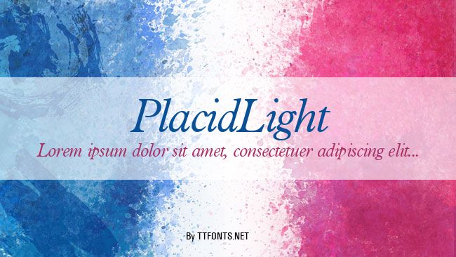 PlacidLight example