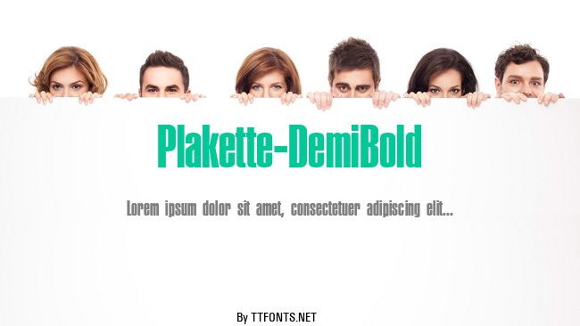 Plakette-DemiBold example