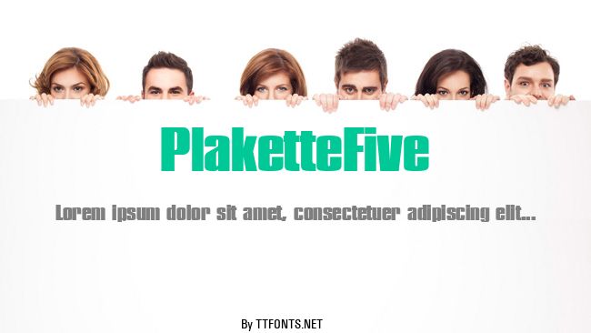 PlaketteFive example