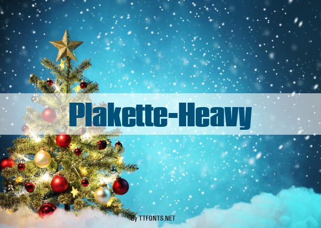 Plakette-Heavy example