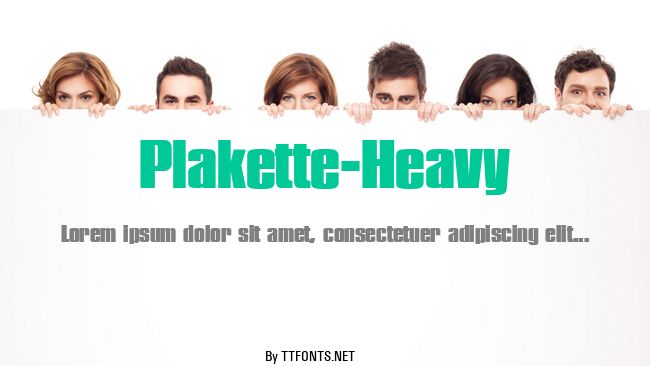 Plakette-Heavy example
