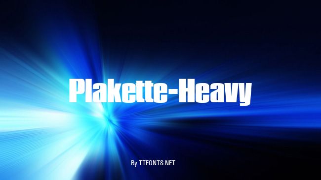 Plakette-Heavy example