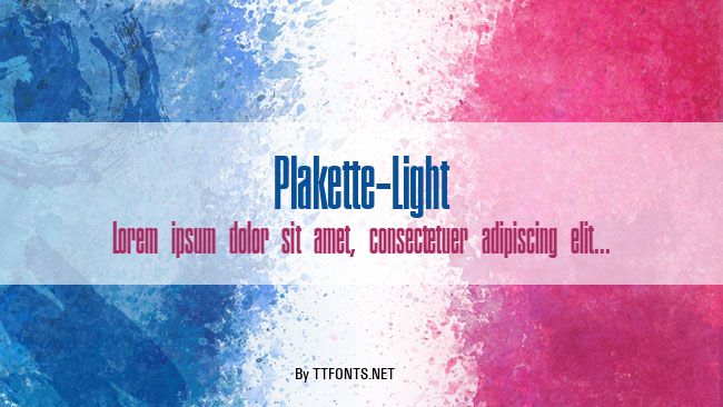 Plakette-Light example