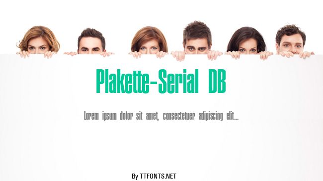 Plakette-Serial DB example