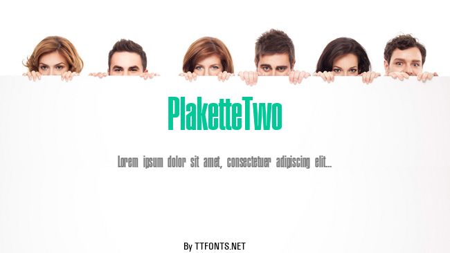 PlaketteTwo example