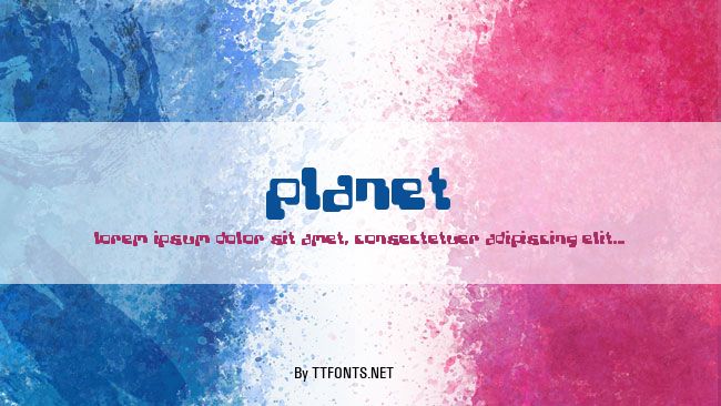Planet example