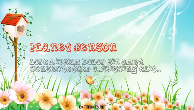 Planet Benson example