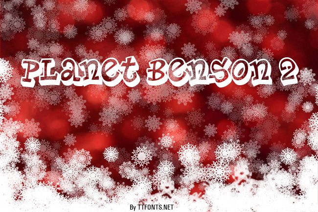 Planet Benson 2 example