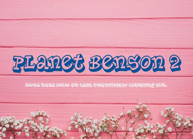 Planet Benson 2 example