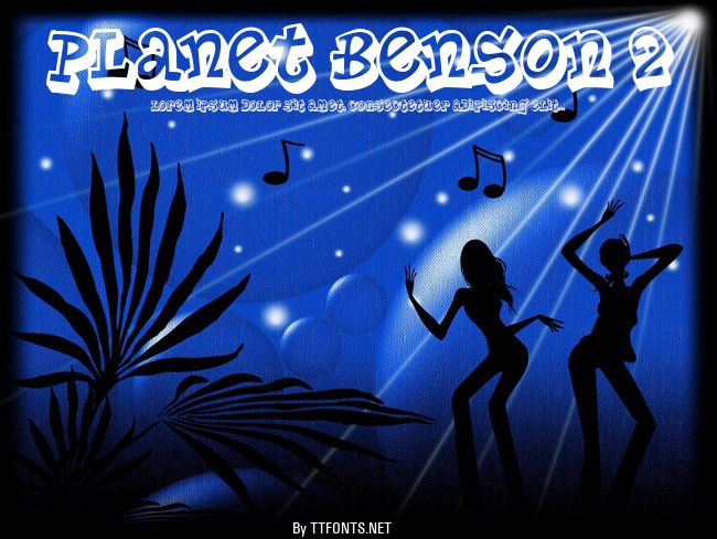 Planet Benson 2 example
