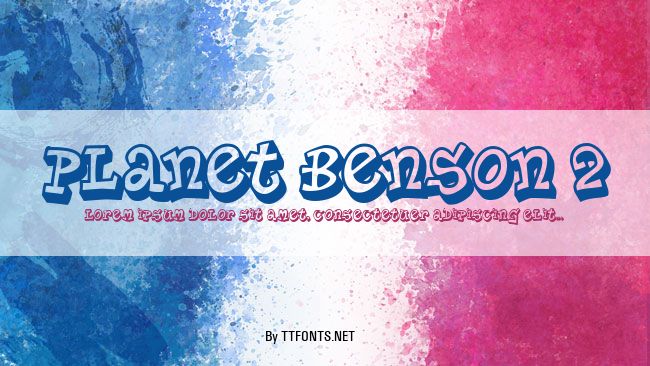 Planet Benson 2 example