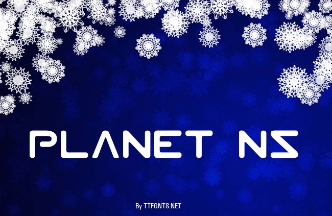 Planet NS example