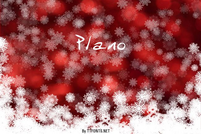 Plano example