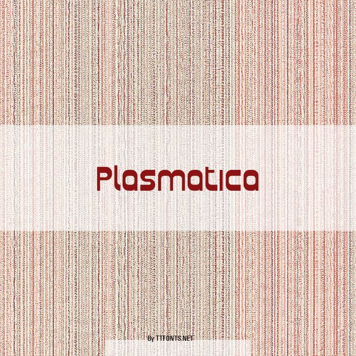 Plasmatica example