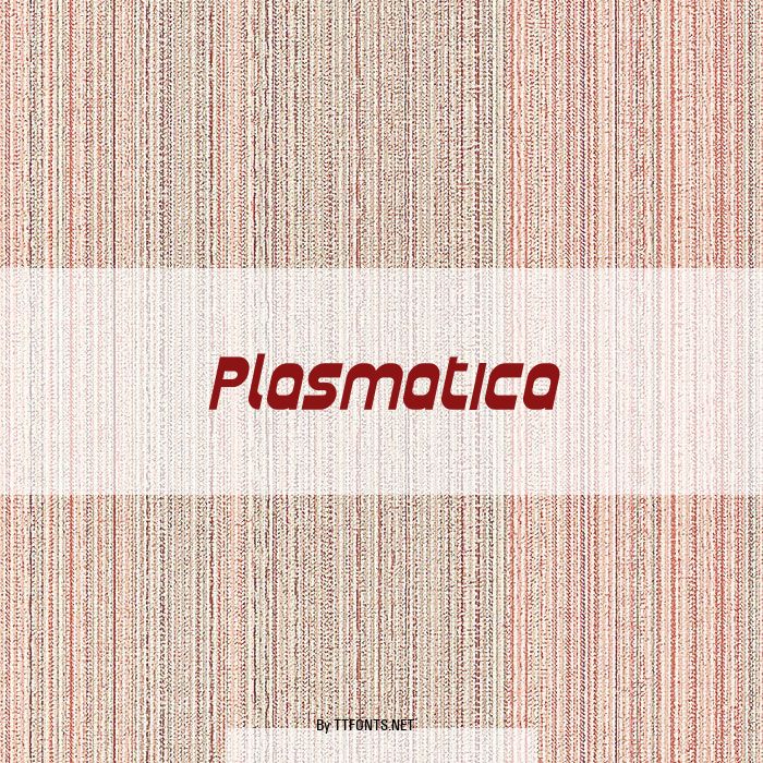 Plasmatica example