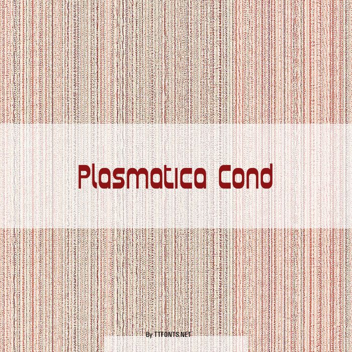 Plasmatica Cond example