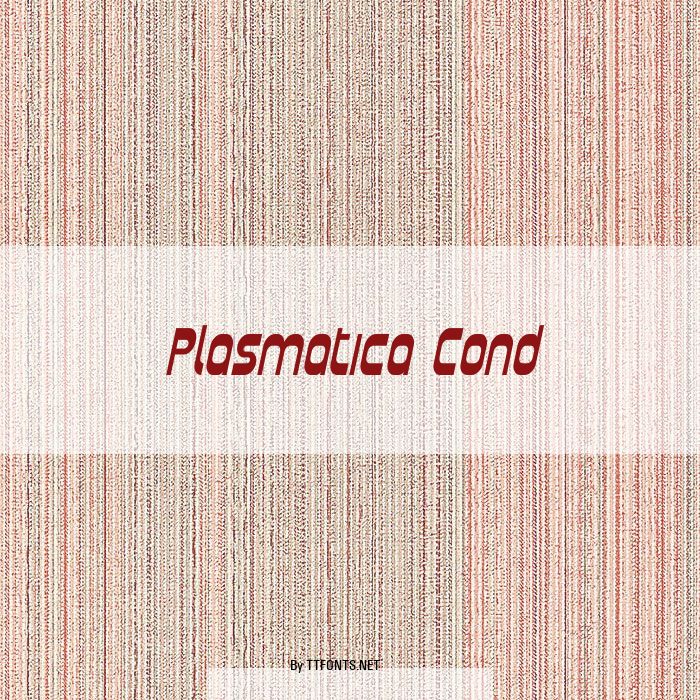 Plasmatica Cond example