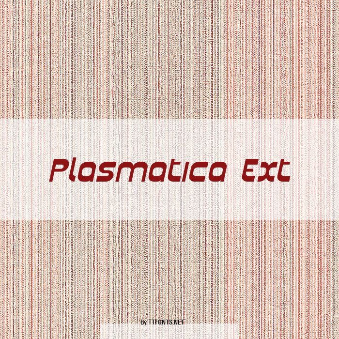 Plasmatica Ext example