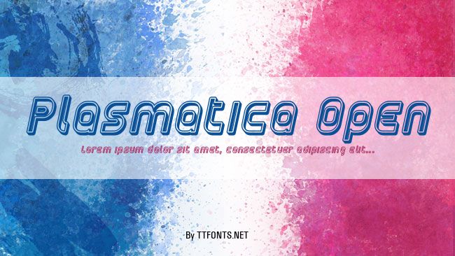 Plasmatica Open example