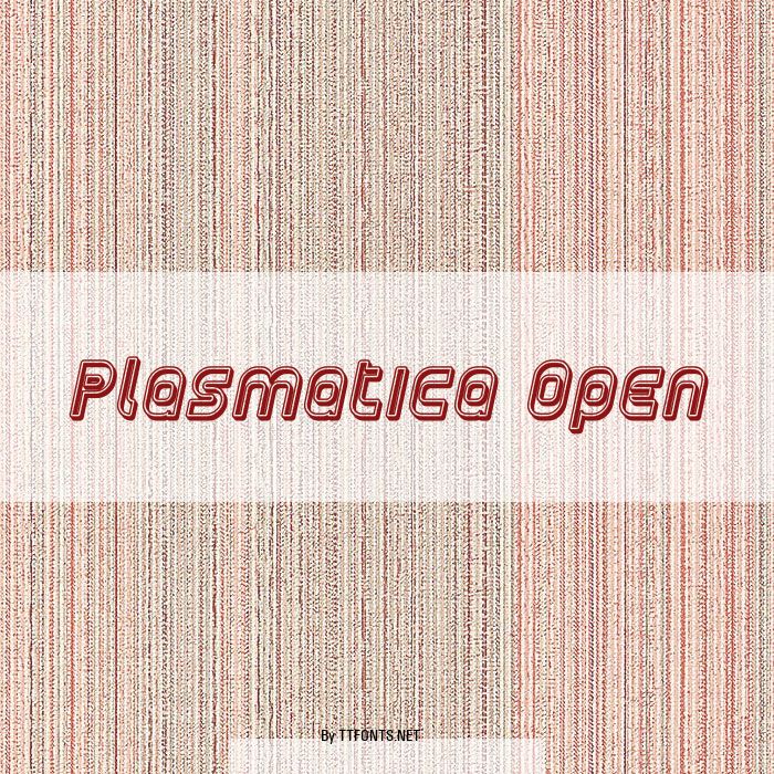 Plasmatica Open example