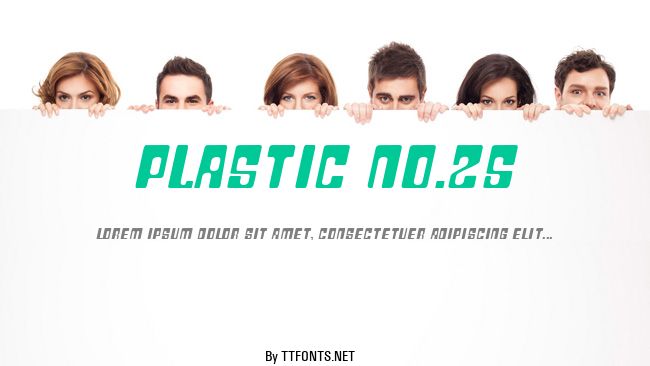 Plastic No.25 example